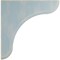 Ekena Millwork 1 3/4"W x 7 1/2"D x 7 1/2"H Eaton Wood Vintage Decor Bracket, Driftwood Blue BKTWD02X08X08EABU - alternate 3